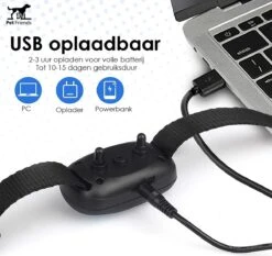 PetFriends Anti Blafband Zonder Schok - Gratis Hondenfluit - USB Oplaadbaar - Anti Blaf Apparaat - Opvoedingshalsband - Voor Grote En Kleine Honden -Huisdierbenodigdheden Korting 1200x1130