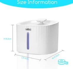 Nobleza Drinkfontein Voor Katten -Huisdierbenodigdheden Korting 1200x1130 5