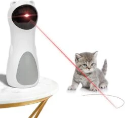 PetPetrol Automatisch Kattenspeeltje – Laser – Kattenlaser - Intelligent Interactief Voor Katten – Laser Kat – 9 Verschillende Standen – Incl. Oplaadkabel – Geruisloze Motor -Huisdierbenodigdheden Korting 1200x1132 5