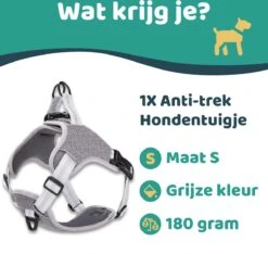 Mmoods Hondentuigje Grijs - Anti-Trek Tuig Voor Puppy's - Hondenharnas Voor Kleine Honden - Reflecterende Halsband Hond - Hondenhalsband Maat S 16 Mmoods Hondentuigje Grijs - Anti-Trek Tuig Voor Puppy's - Hondenharnas Voor Kleine Honden - Reflecterende Halsband Hond - Hondenhalsband Maat S -Huisdierbenodigdheden Korting 1200x1135 10