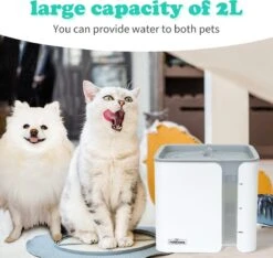 Nobleza USB Drinkfontein Voor Hond/Kat - 2L - Incl. 2 Filters - Wit 19 Nobleza USB Drinkfontein Voor Hond/Kat - 2L - Incl. 2 Filters - Wit -Huisdierbenodigdheden Korting 1200x1136 15