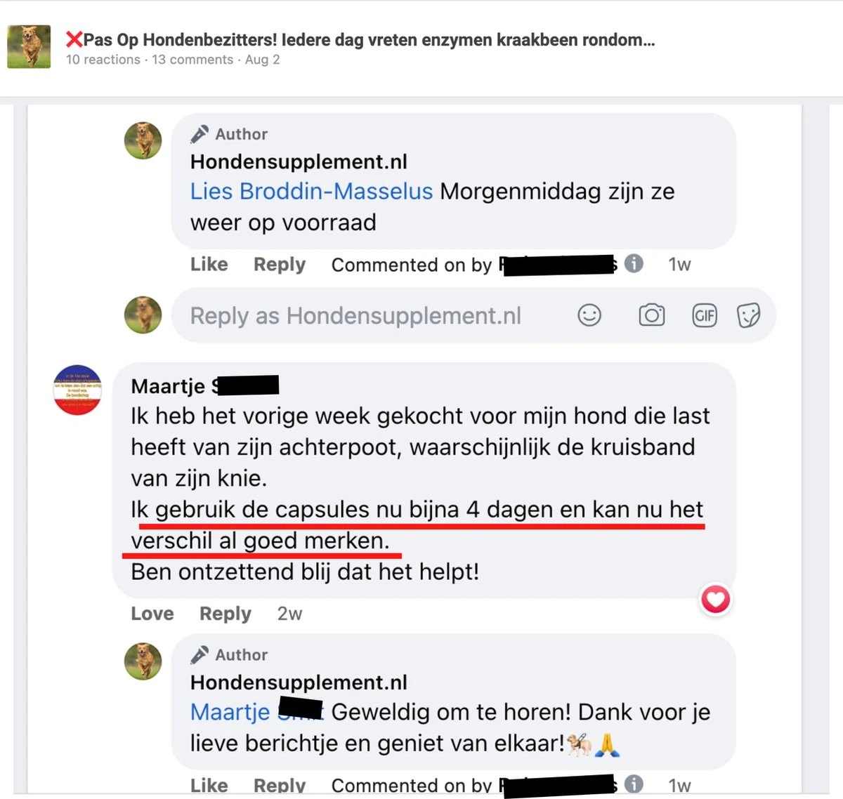 K9 Laboratories - 3 Delig Voordeel Pakket - Gewricht & Heup - 180 Stuks - Voor Honden - Met Artrose - Moeite Met Opstaan - Mankheid - HD - ED - Gewrichtsklachten - Bevat Glucosamine - MSM - Chondorïtine - Groenlipmossel 8 K9 Laboratories - 3 Delig Voordeel Pakket - Gewricht & Heup - 180 Stuks - Voor Honden - Met Artrose - Moeite Met Opstaan - Mankheid - HD - ED - Gewrichtsklachten - Bevat Glucosamine - MSM - Chondorïtine - Groenlipmossel - Image 6