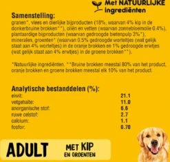 Pedigree Adult Honden Droogvoer - Kip - 10 Kg -Huisdierbenodigdheden Korting 1200x1143 14