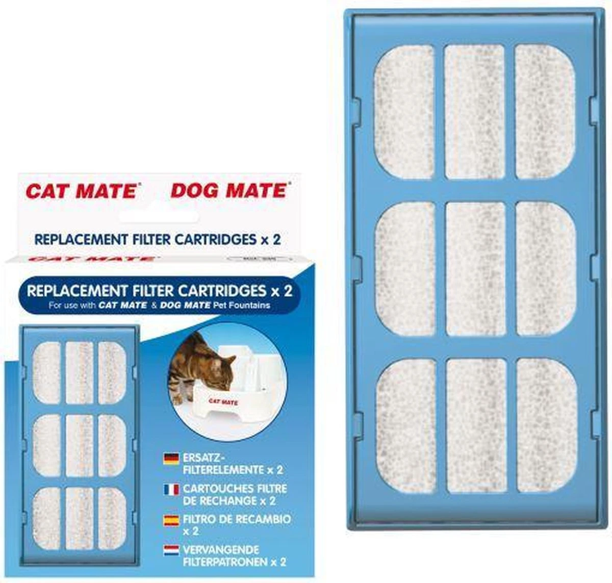 Cat Mate Drinkfonteinfilters - 2 St 6 Cat Mate Drinkfonteinfilters - 2 St - Image 4