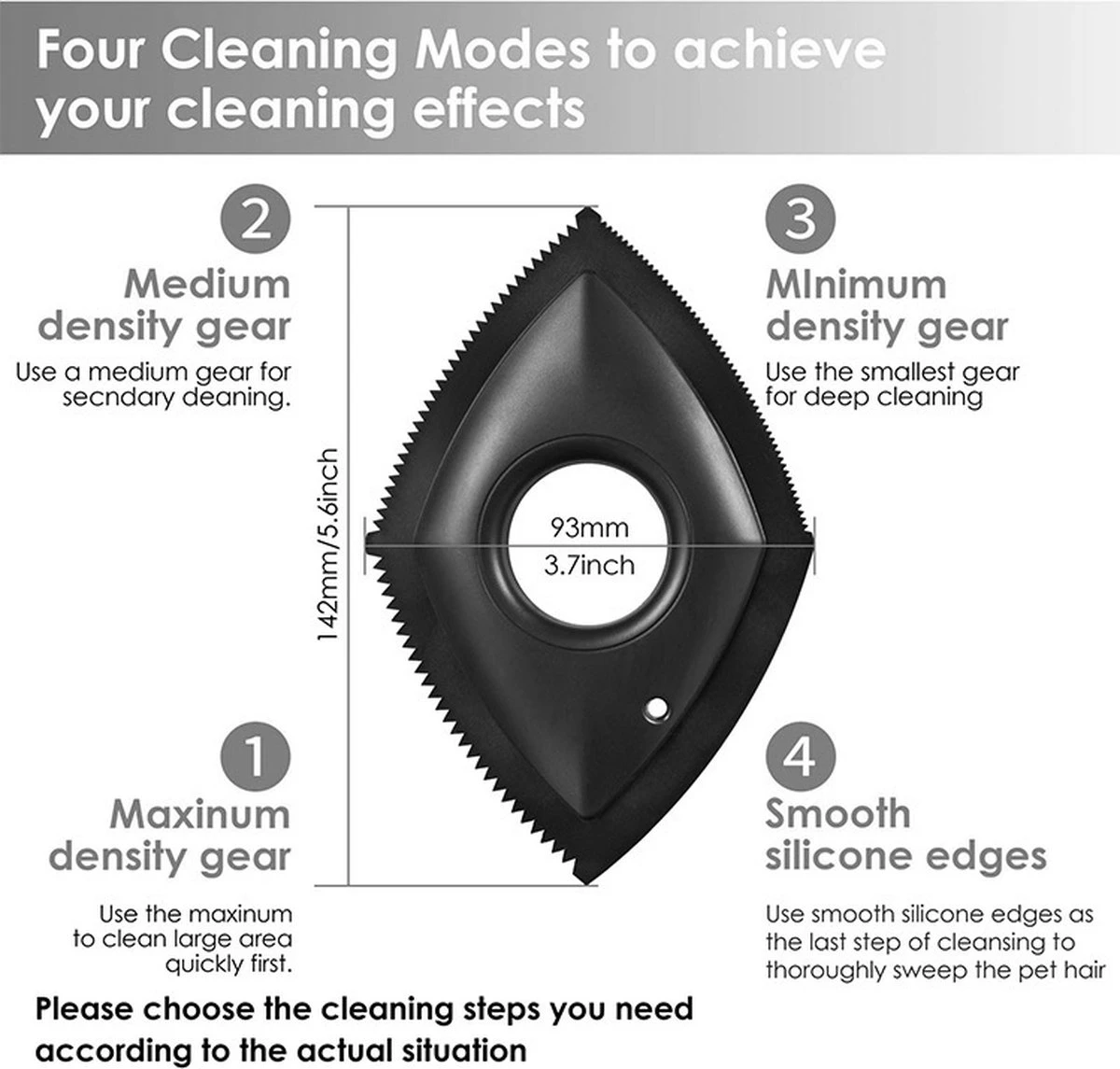Huisdierhaar Verwijderaar - Mascota Brush XL - Zwart - Huisdier Haarverwijderaar - Katten En Honden Haren - Kleding Pluizenborstel - Pluizenroller - Kattenharen Hondenharen Verwijderen - Huisdierhaar - Kleefroller - Pluizen Borstel 5 Huisdierhaar Verwijderaar - Mascota Brush XL - Zwart - Huisdier Haarverwijderaar - Katten En Honden Haren - Kleding Pluizenborstel - Pluizenroller - Kattenharen Hondenharen Verwijderen - Huisdierhaar - Kleefroller - Pluizen Borstel - Image 3