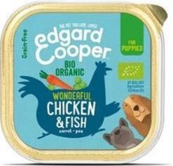 17x Edgard & Cooper Kuipje Vers Vlees Puppy Hondenvoer Bio Kip - Vis 100 Gr -Huisdierbenodigdheden Korting 1200x1145 10