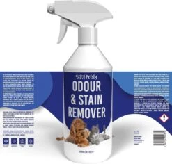 Petsly Odour & Stain Remover - Geurverwijderaars - Urine Vlekken Verwijderen Urinegeur Verwijderen Met Plantaardige Enzymen - 1L -Huisdierbenodigdheden Korting 1200x1145 4