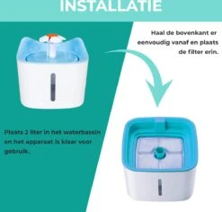 Merkloos Drinkfontein Filters Navulling Premium - 6 Stuks - Hoogwaardige Kwaliteit - Voor Katten En Honden - Drinkfontein Kat - Drinkfontein Hond -Huisdierbenodigdheden Korting 1200x1147 5
