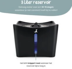 Loyalpetclub® XL Drinkfontein Kat – Drinkbak Hond & Kat - Waterfontein Kat – Waterdispenser 3L - Kattenfontein Met Waterfilter - Inclusief Mat 18 Loyalpetclub® XL Drinkfontein Kat – Drinkbak Hond & Kat - Waterfontein Kat – Waterdispenser 3L - Kattenfontein Met Waterfilter - Inclusief Mat -Huisdierbenodigdheden Korting 1200x1148 10