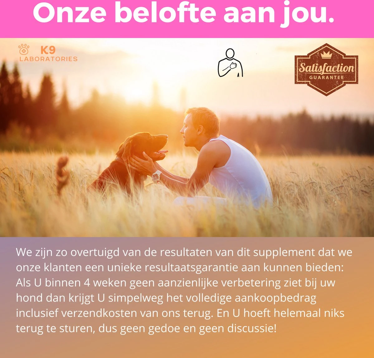 K9 Laboratories - 3 Delig Voordeel Pakket - Gewricht & Heup - 180 Stuks - Voor Honden - Met Artrose - Moeite Met Opstaan - Mankheid - HD - ED - Gewrichtsklachten - Bevat Glucosamine - MSM - Chondorïtine - Groenlipmossel 5 K9 Laboratories - 3 Delig Voordeel Pakket - Gewricht & Heup - 180 Stuks - Voor Honden - Met Artrose - Moeite Met Opstaan - Mankheid - HD - ED - Gewrichtsklachten - Bevat Glucosamine - MSM - Chondorïtine - Groenlipmossel - Image 3