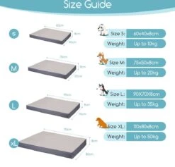 Nobleza Orthopedische Hondenkussen Wasbaar - Hondenbed - Maat S: 60 X 40 X 8 Cm - Grijs 12 Nobleza Orthopedische Hondenkussen Wasbaar - Hondenbed - Maat S: 60 X 40 X 8 Cm - Grijs -Huisdierbenodigdheden Korting 1200x1150 19