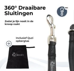 Canicross Looplijn Hond Met Heupriem Voor Hardlopen - Elastische Handsfree Hondenriem - Honden Trainingslijn - 150/200cm - Grijs -Huisdierbenodigdheden Korting 1200x1150 6