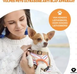 Vulpes Pets® Ultrasone Anti Blaf Apparaat – 3-in-1 Anti Blaf Apparaat Pro - Diervriendelijk & Zonder Schok - Alternatief Anti Blafband - Voor Kleine & Grote Honden - Audio - Flashlight - USB-Oplaadbaar -Huisdierbenodigdheden Korting 1200x1151 2