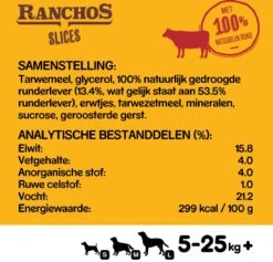 Pedigree Ranchos Slices Hondensnacks - Rund - 8 X 60 Gr -Huisdierbenodigdheden Korting 1200x1151 8