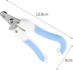 Merkloos Nagelschaar - Nagelschaartje - Nagelknipper - Geschikt Voor Hond Kat Konijn Cavia Vogel - Blauw Wit -Huisdierbenodigdheden Korting 1200x1153 10