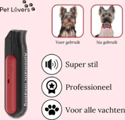 Pet Lovers - Hondentondeuse - Hondentondeuse - Automatische Inhalerende Haren - Dierentondeuse - Hondentrimmer - Hondentondeuse Dikke Vacht - Tondeuse Voor Honden - Hondentondeuse - Draadloos - 2 Opzetkammen - Honden En Katten Tondeuse -Huisdierbenodigdheden Korting 1200x1153 9