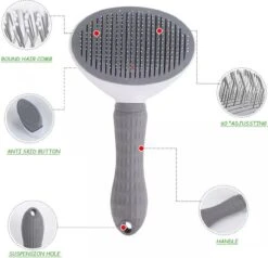 Lorell Pet Company Kattenborstel/Hondenborstel - Borstel Voor Langharig/kortharig -Hondenhaar En Kattenhaar Verwijderaar - Grijs 17 Lorell Pet Company Kattenborstel/Hondenborstel - Borstel Voor Langharig/kortharig -Hondenhaar En Kattenhaar Verwijderaar - Grijs -Huisdierbenodigdheden Korting 1200x1155 2