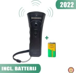Dierboel Professionele Anti Blaf Apparaat 2022 - Diervriendelijke Ultrasoon Anti Blaf Apparaat - Voor Het Trainen Van Kleine & Grote Honden - Zonder Schok