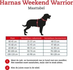 Hurtta Weekend Warrior Harness - 80/100 Cm - Raven -Huisdierbenodigdheden Korting 1200x1155 9