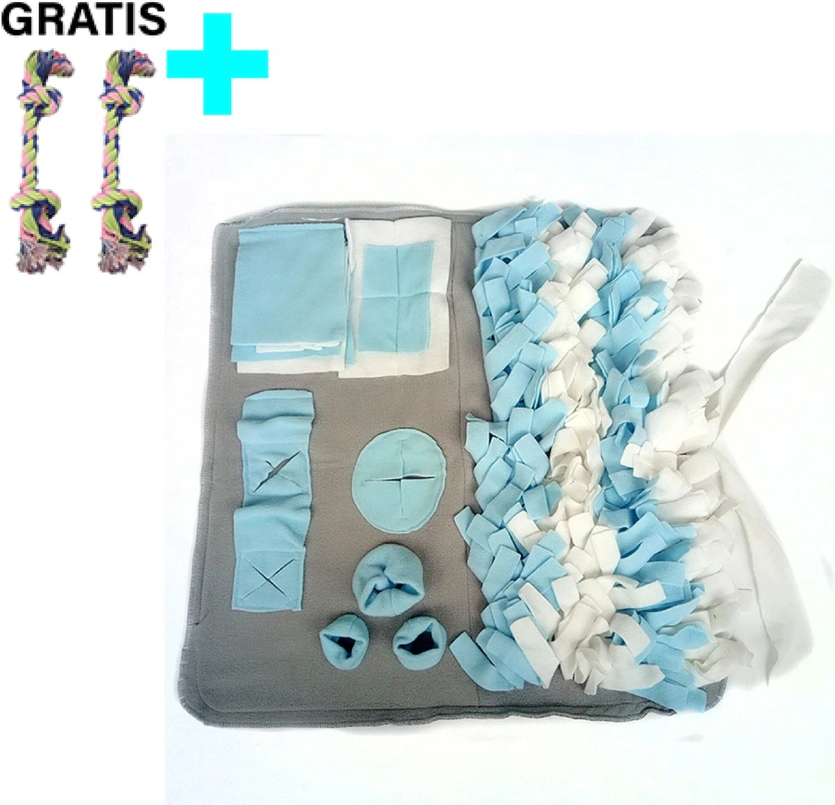 Snuffelmat - Snuffelmat Hond - Denkspelletjes Voor Honden - GRATIS 2 Trektouwen - Snuffelmatten - Snuffelmat Voor Honden 8 Snuffelmat - Snuffelmat Hond - Denkspelletjes Voor Honden - GRATIS 2 Trektouwen - Snuffelmatten - Snuffelmat Voor Honden - Image 6