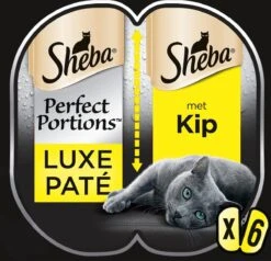 Sheba Perfect Portions Paté Katten Natvoer - Kip - 48 Stuks -Huisdierbenodigdheden Korting 1200x1156 18