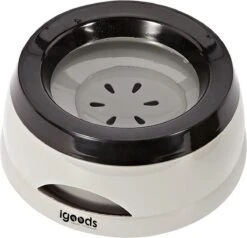 IGOODS Dieren Drinkbak - Voerbak - Drinkbak Voor Honden - Hondenvoerbak - Grijs