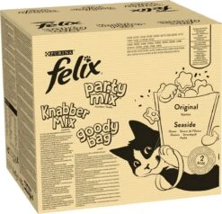 Felix Cat Snacks Party Mix - Kattensnacks Original En Seaside - 16 X 60g 15 Felix Cat Snacks Party Mix - Kattensnacks Original En Seaside - 16 X 60g -Huisdierbenodigdheden Korting 1200x1157 16