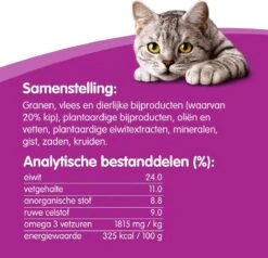 Whiskas Dentabites Kattensnoepjes - Kip - 8 X 40g -Huisdierbenodigdheden Korting 1200x1157 19