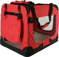 Topmast ReisBench Nylon Bench - Honden Bench XXXL Rood 102x69x69cm - Stoffen Bench - Vouwbench - Auto Bench - Honden 35-50kilo -Huisdierbenodigdheden Korting 1200x1158 13