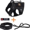 Always Prepared © Pro K9 Complete Set – Anti Trek Tuig – Honden Harnas – Y Tuig Hond – Trainings Riem – Best Getest 2022 – Halsband Hond – Middel En Grote Hond – Honden Tuigje – Harnas Hond – Veiligheidstuig – 450KG Anti Trek Test – Combi Deal