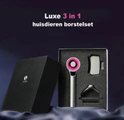Hondenborstel Set 3 In 1 - Hondenkam - Borstelset - Klittenkam Hond - Ondervacht Kam - Furminator - Slickerborstel - Kattenkam - Verwijderd Klitten En Voorkomt Haaruitval -Huisdierbenodigdheden Korting 1200x1159 11