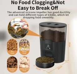 Papifeed Automatische Smartvoerbak Kat En Hond - Voerautomaat Kat - Voerdispenser - Speciaal Design -Huisdierbenodigdheden Korting 1200x1159 15