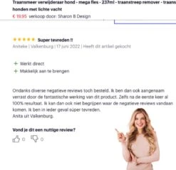 Traansmeer Verwijderaar Hond - Mega Fles - 237ml - Traanstreep Remover - Traansmeer Remover - Tegen Korstjes En Verkleuringen Bij Honden Met Lichte Vacht 11 Traansmeer Verwijderaar Hond - Mega Fles - 237ml - Traanstreep Remover - Traansmeer Remover - Tegen Korstjes En Verkleuringen Bij Honden Met Lichte Vacht -Huisdierbenodigdheden Korting 1200x1159 22