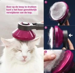 Hondenborstel Set 3 In 1 - Hondenkam - Borstelset - Klittenkam Hond - Ondervacht Kam - Furminator - Slickerborstel - Kattenkam - Verwijderd Klitten En Voorkomt Haaruitval -Huisdierbenodigdheden Korting 1200x1159 8