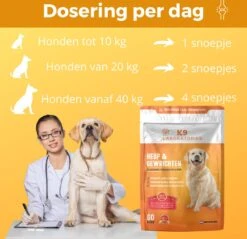 K9 Laboratories - Voordeel Pak - 120 Stuks - Voor Honden - Met Gewrichtsklachten - Artrose - Stijve Gewrichten - Ouderdom - HD - ED - Bevat Glucosamine - MSM - Chondorïtine - Voor Behoud Van Kraakbeen 13 K9 Laboratories - Voordeel Pak - 120 Stuks - Voor Honden - Met Gewrichtsklachten - Artrose - Stijve Gewrichten - Ouderdom - HD - ED - Bevat Glucosamine - MSM - Chondorïtine - Voor Behoud Van Kraakbeen -Huisdierbenodigdheden Korting 1200x1160 22