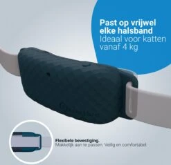 Tractive GPS CAT 4 - Kat GPS Tracker & Activiteitenmonitor - Past Op Meeste Halsbanden - Donkerblauw -Huisdierbenodigdheden Korting 1200x1161 36