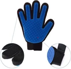 Merkloos Verzorgingsborstel - Zwart/Blauw - 1 Maat - Rechtshandig -Huisdierbenodigdheden Korting 1200x1162 30