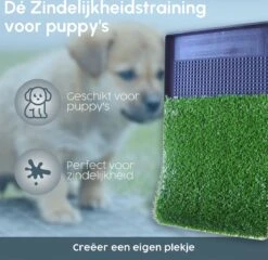 Merkloos Gtrise Hondentoilet Met 2 Matten - Out/Indoor - Zindelijkheidstraining Ebook - Dieren Wc -Huisdierbenodigdheden Korting 1200x1164 4