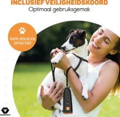 Vulpes Pets® Ultrasone Anti Blaf Apparaat – 3-in-1 Anti Blaf Apparaat Pro - Diervriendelijk & Zonder Schok - Alternatief Anti Blafband - Voor Kleine & Grote Honden - Audio - Flashlight - USB-Oplaadbaar -Huisdierbenodigdheden Korting 1200x1166 8