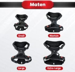 Purrr Fect Hondentuigje - Anti-Trek Tuig - Hondenharnas - Y Tuig Hond - Waterproof - Reflecterend - Verstelbaar - Maat L -Huisdierbenodigdheden Korting 1200x1167 17