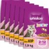 Whiskas Junior - Kattenbrokken - Kip - Zak 6 X 1,9 Kg 1 Whiskas Junior - Kattenbrokken - Kip - Zak 6 X 1,9 Kg -Huisdierbenodigdheden Korting 1200x1167 36