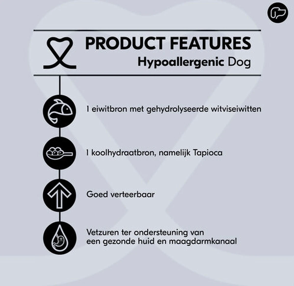 Vetality Hypoallergenic Hondenvoer - 10 Kg 4 Vetality Hypoallergenic Hondenvoer - 10 Kg - Image 2