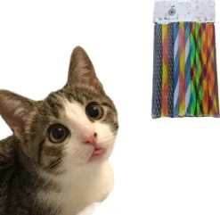 Katten Boinks Springveren (10 Stuks) - Kattenspeelgoed – Kattenspeeltjes - Speelgoed Voor Katten Veertjes - Kitten Speeltjes Springveertjes – Kattenveertjes - Kat Speeltje Springveer | Diverse Kleuren -Huisdierbenodigdheden Korting 1200x1169 21