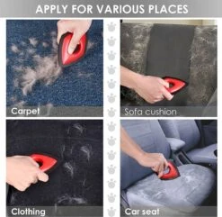 HairClean® Huisdierhaar Verwijderaar- Zwart - Haar Verwijderaar - Huisdieren - Hond En Kat - Pluizen Verwijderaar- -Huisdierbenodigdheden Korting 1200x1169 3