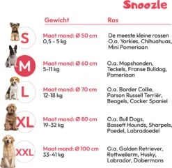 Snoozle Donut Hondenmand - Zacht En Luxe Hondenkussen - Wasbaar - Fluffy - Hondenmanden - 60cm - Lichtgrijs -Huisdierbenodigdheden Korting 1200x1170 17
