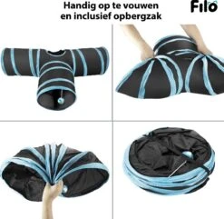 Filo Kattenspeelgoed Set 30 Stuks - Kattenspeeltje Kattentunnel - Kattenhengel - Kattenveertjes - Vis Met Kattenkruid - Kattenspeeltjes Intelligentie Kitten - Interactief Speelgoed Katten - Poezen Speeltjes -Huisdierbenodigdheden Korting 1200x1170 22