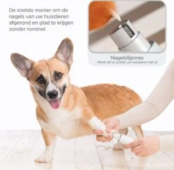 Revo Goods Professionele 4 In 1 Hondentondeuse Set -Ideaal Voor Honden En Andere Huisdieren - Slijper Inbegrepen -Draadloos - Ultra Stil -Huisdierbenodigdheden Korting 1200x1170 3