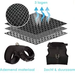 Kattentuigje Met Leiband Riem Kattenharnas Geel Maat L Kat & Kitten - Dieren Kattenriem - Cat Leash - Halsomvang 24 Tot 33cm - Borstomvang 36 Tot 41cm - Zootic® -Huisdierbenodigdheden Korting 1200x1171 23