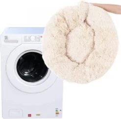 Springos Hondenmand | Superzacht En Luxe | Wasbaar | Donut | Fluffy | Hondenkussen | 60 Cm | Beige 11 Springos Hondenmand | Superzacht En Luxe | Wasbaar | Donut | Fluffy | Hondenkussen | 60 Cm | Beige -Huisdierbenodigdheden Korting 1200x1174 17