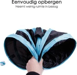 Merkloos Kattentunnel - Opvouwbaar - 3 Gangen - Voor Binnen En Buiten -Huisdierbenodigdheden Korting 1200x1174 26
